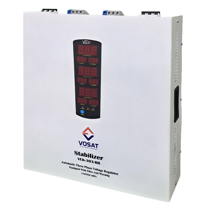  استابیلایزر,استابلایزر (stabilizer) سه فاز 30KVA - 96A,استابلایزر (stabilizer) سه فاز,ترانس سه فاز